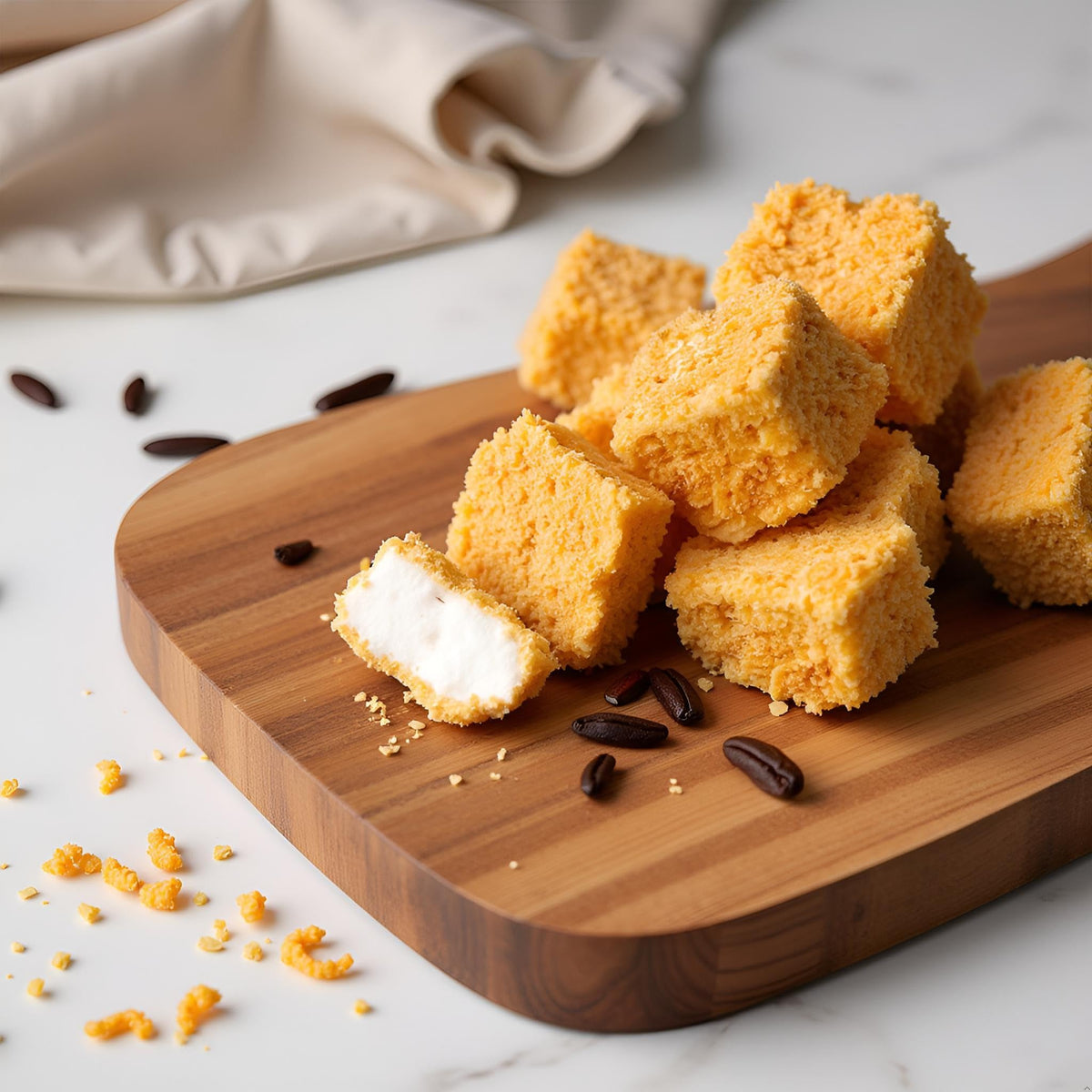 SweetGourmet mini marshmallows ideal for s'mores and topping hot chocolate