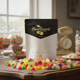 SweetGourmet Spice Drops anise feature suggests refreshing aroma in a colorful bite
