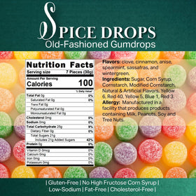 SweetGourmet Spice Drops clove image highlights bold spice and classic candy nostalgia