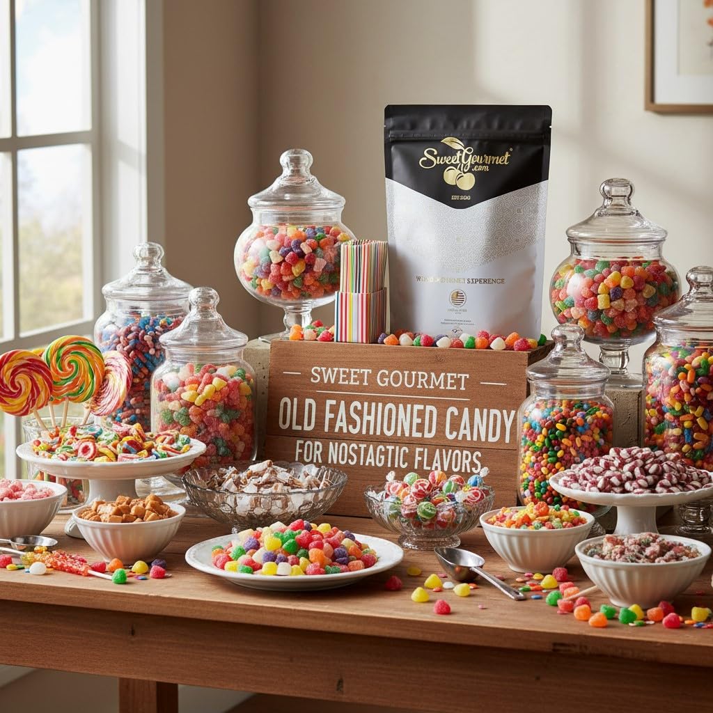 SweetGourmet Spice Drops wintergreen shot conveys crisp, refreshing candy experience