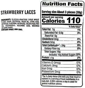 SweetGourmet Strawberry Dutch Licorice Laces resealable pouch keeps freshness