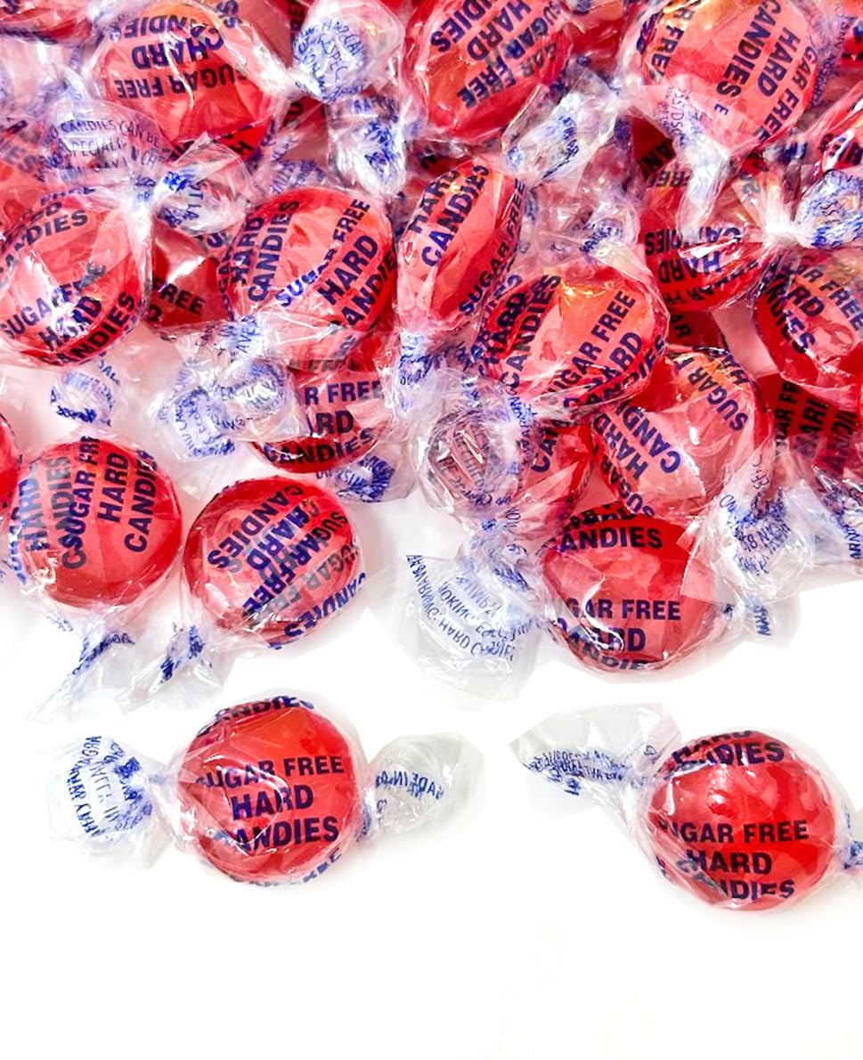 SweetGourmet sugar-free cinnamon discs gift-ready reseal pouch.