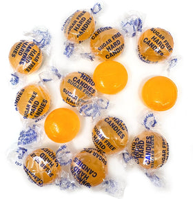 SweetGourmet sugar-free butterscotch buttons coffee or tea pairing delight.