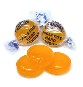 SweetGourmet sugar-free butterscotch buttons kitchen storage keeps flavor fresh.