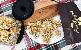 SweetGourmet USA-made peanut squares crafted with simple ingredients