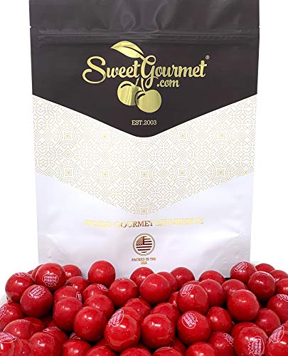 SweetGourmet Very Cherry Dubble Bubble shell in bright red attracts candy lovers and displays well.