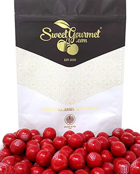SweetGourmet Very Cherry Dubble Bubble shell in bright red attracts candy lovers and displays well.