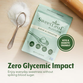 SweetLeaf Allulose zero carbs supports keto and low-carb diets