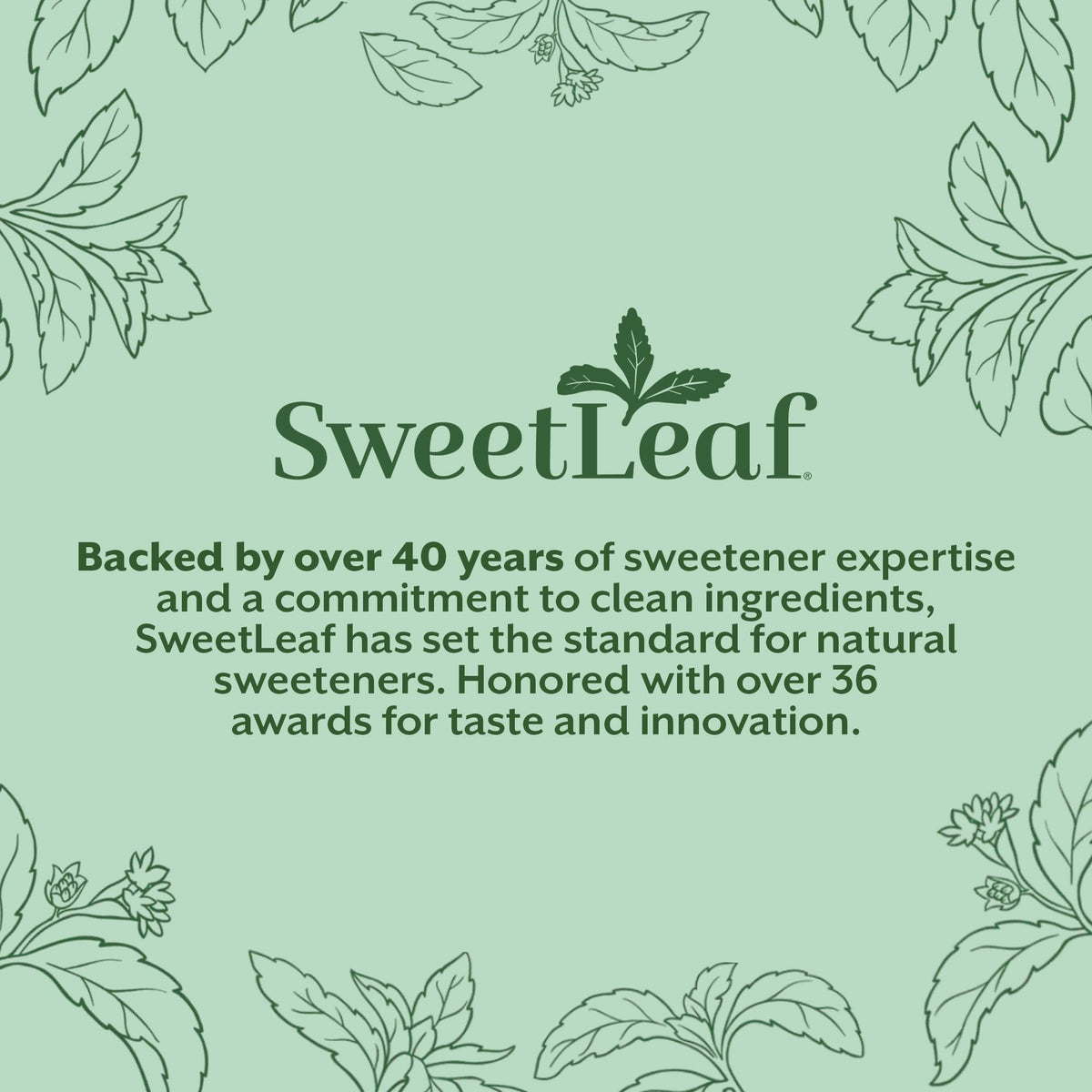 SweetLeaf non-GMO gluten-free stevia option for health-conscious cooks