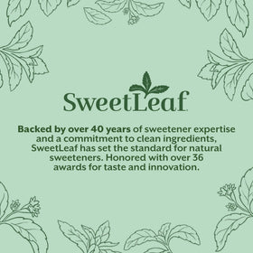 SweetLeaf non-GMO gluten-free stevia option for health-conscious cooks