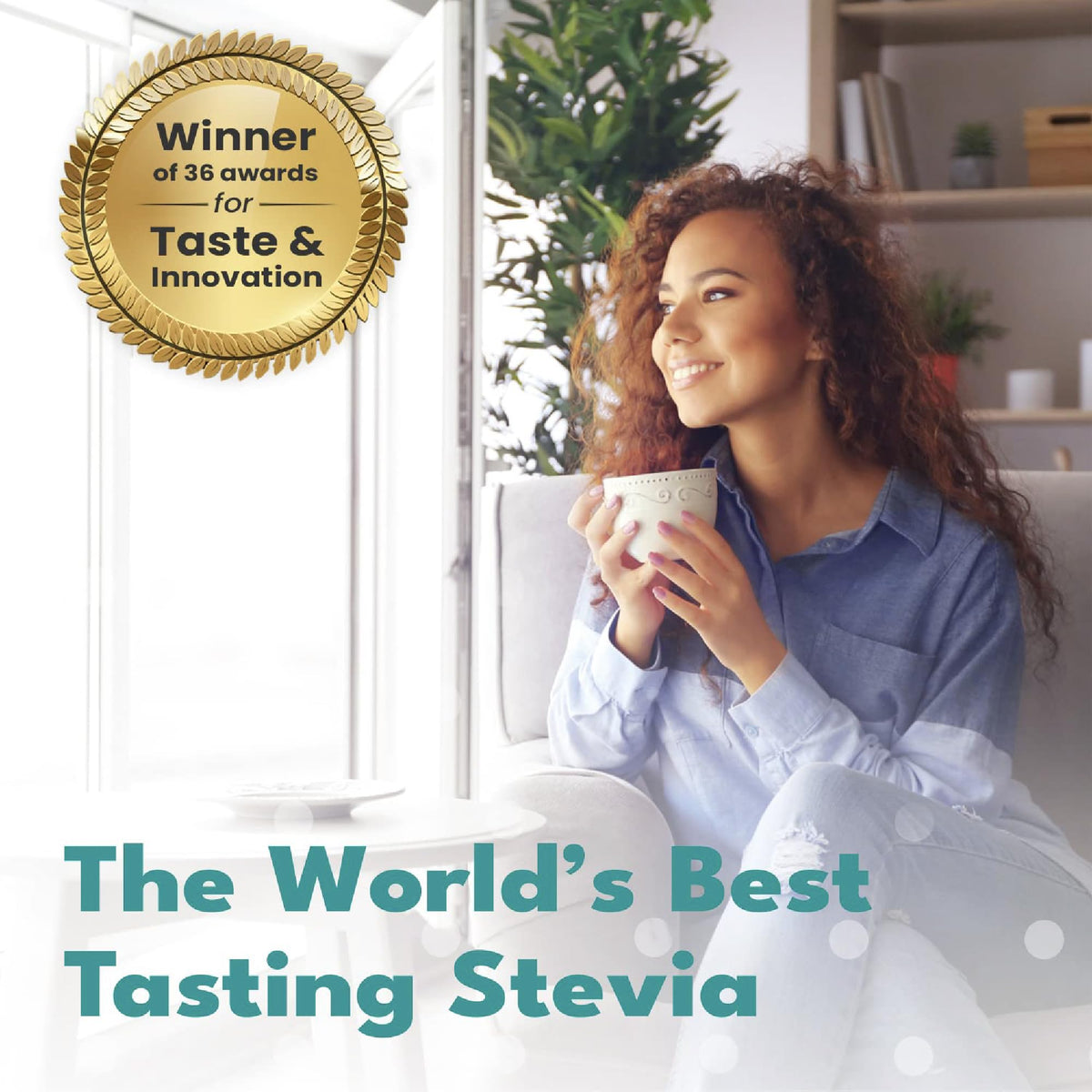 SweetLeaf Stevia Packets box for simple, zero-calorie sweetening.