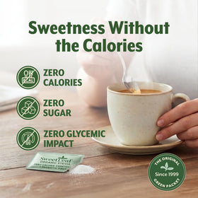 SweetLeaf stevia packets ideal for baking and sugar replacement