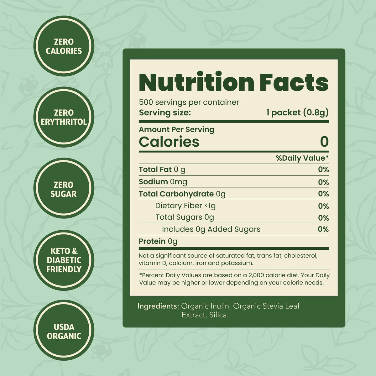 SweetLeaf stevia packets for smoothies with natural flavor
