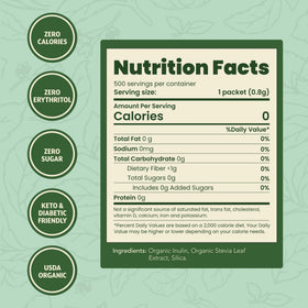 SweetLeaf stevia packets for smoothies with natural flavor