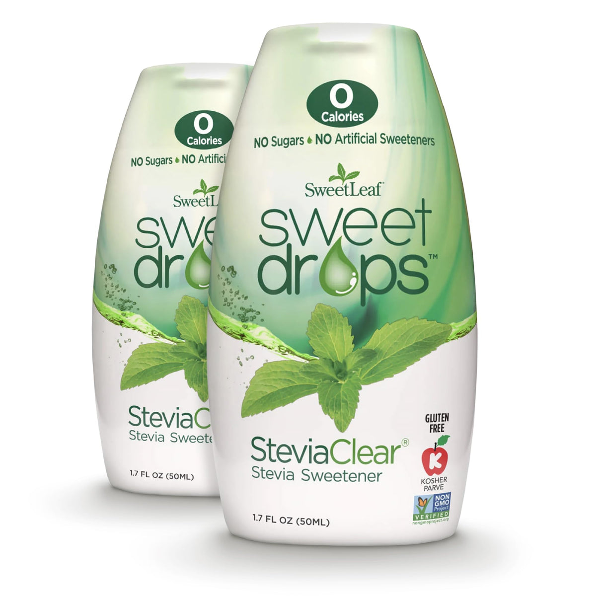SweetLeaf Steviaclear squeeze bottle ready for zero-calorie sweetness