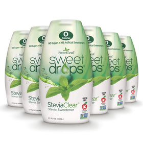 SweetLeaf Sweet Drops bottle front showing compact zero-calorie sweetness.