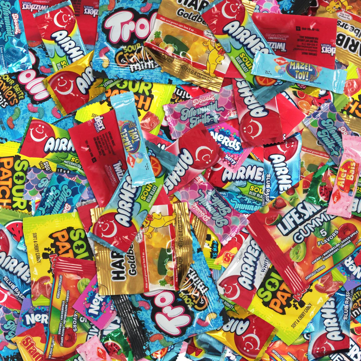 Sweetmo candy buffet display with colorful favorites for events.