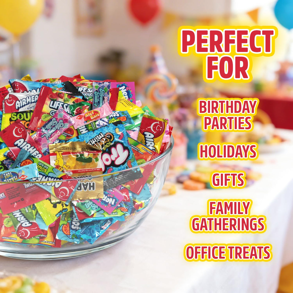 Sweetmo colorful candy mix for all ages and occasions.