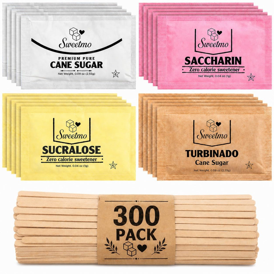 Sweetmo sucralose packet variety for quick, calorie-free sweetness