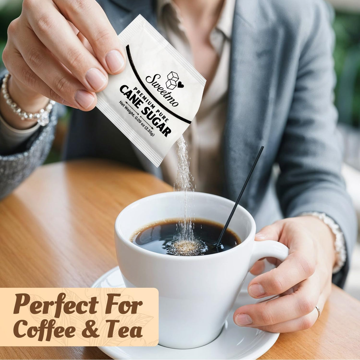 Sweetmo professional packaging enhances clean, organized presentation in dining venues.