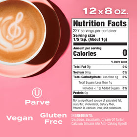 Sweet'N Low heat-stable sugar substitute ideal for baking