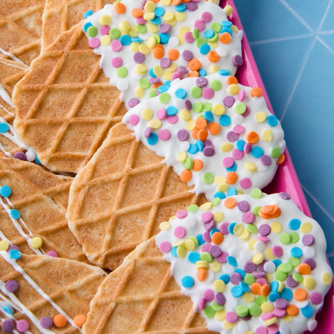 Sweets Indeed brownie topping sprinkles add cheerful color to dessert plates