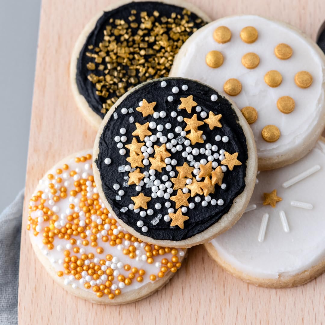 Sweets Indeed heart confetti adds playful toppers for celebration cakes