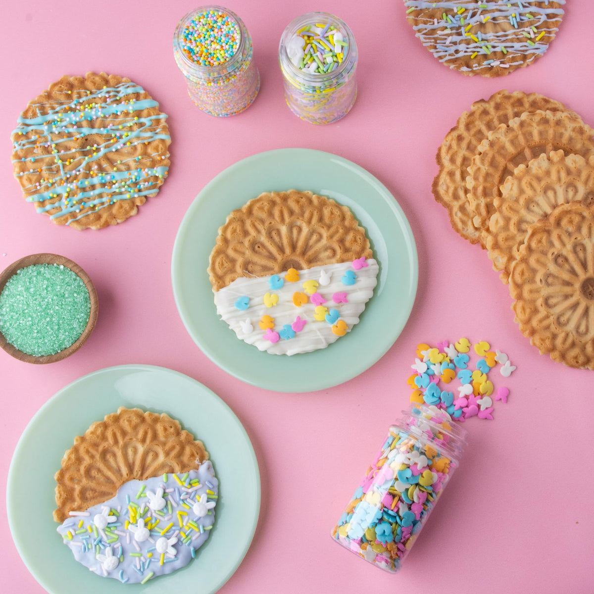 Sweets Indeed Sprinkles Ice Cream Topping adds color and crunch to scoops