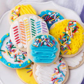 Sweets Indeed Versatile Sprinklefetti for cakes, cookies, and ice cream.