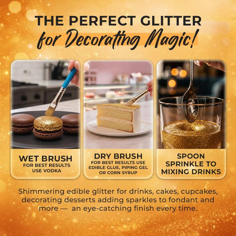 Sweets & Treats Boutique cookies-and-cakes glitter elevates party treats.