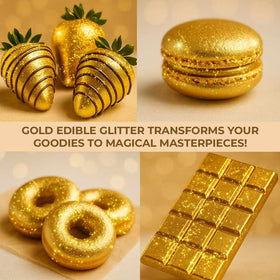 Sweets & Treats Boutique fondant-decor glitter brightens fondant surfaces.