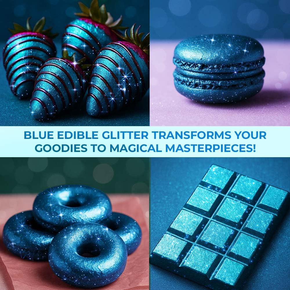 Sweets & Treats Boutique tasteless glitter vegan-friendly and safe for baking