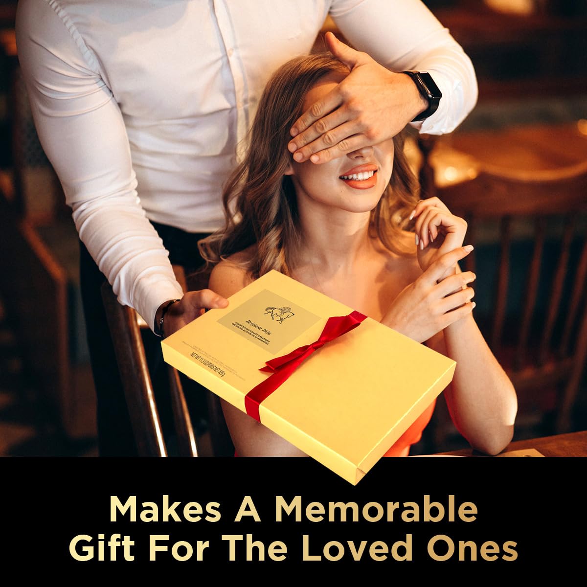 SWEETSIDE Belgian chocolates assortment showcases expert craftsmanship for connoisseur gifting.