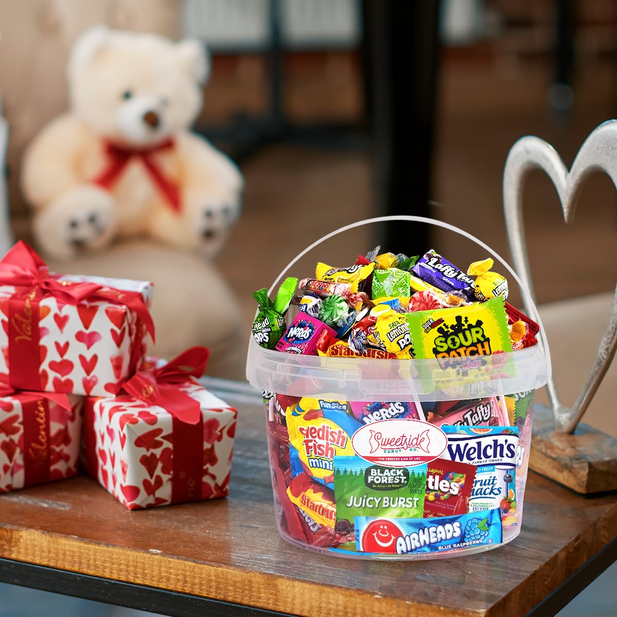 SWEETSIDE CANDY CO. bulk box ready for gifting and celebrations.
