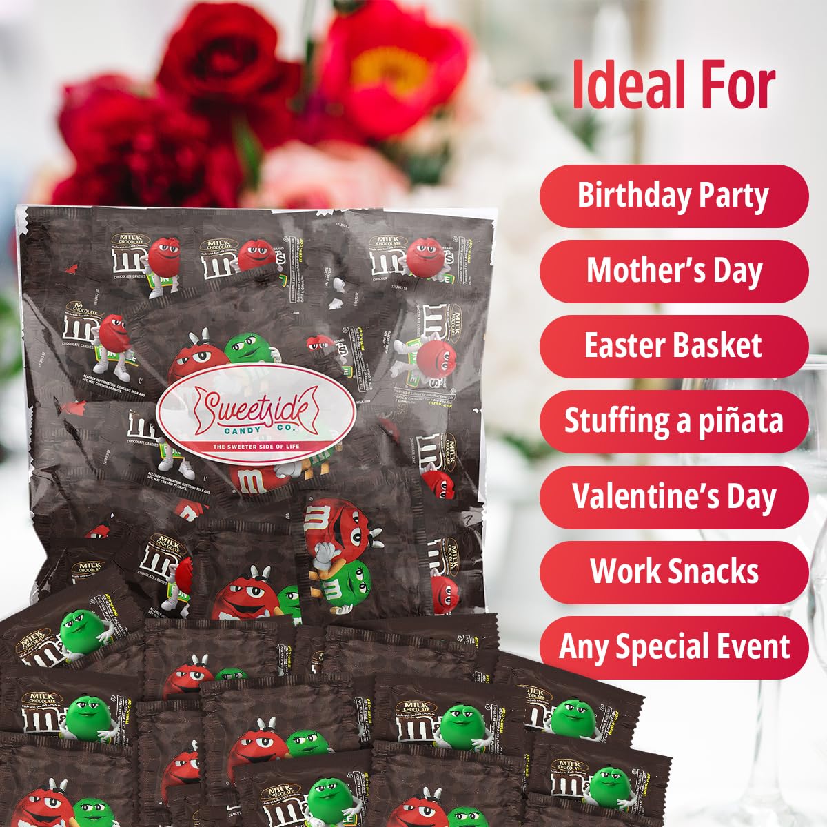 SWEETSIDE CANDY CO Bulk candy pack ideal for events and gifting