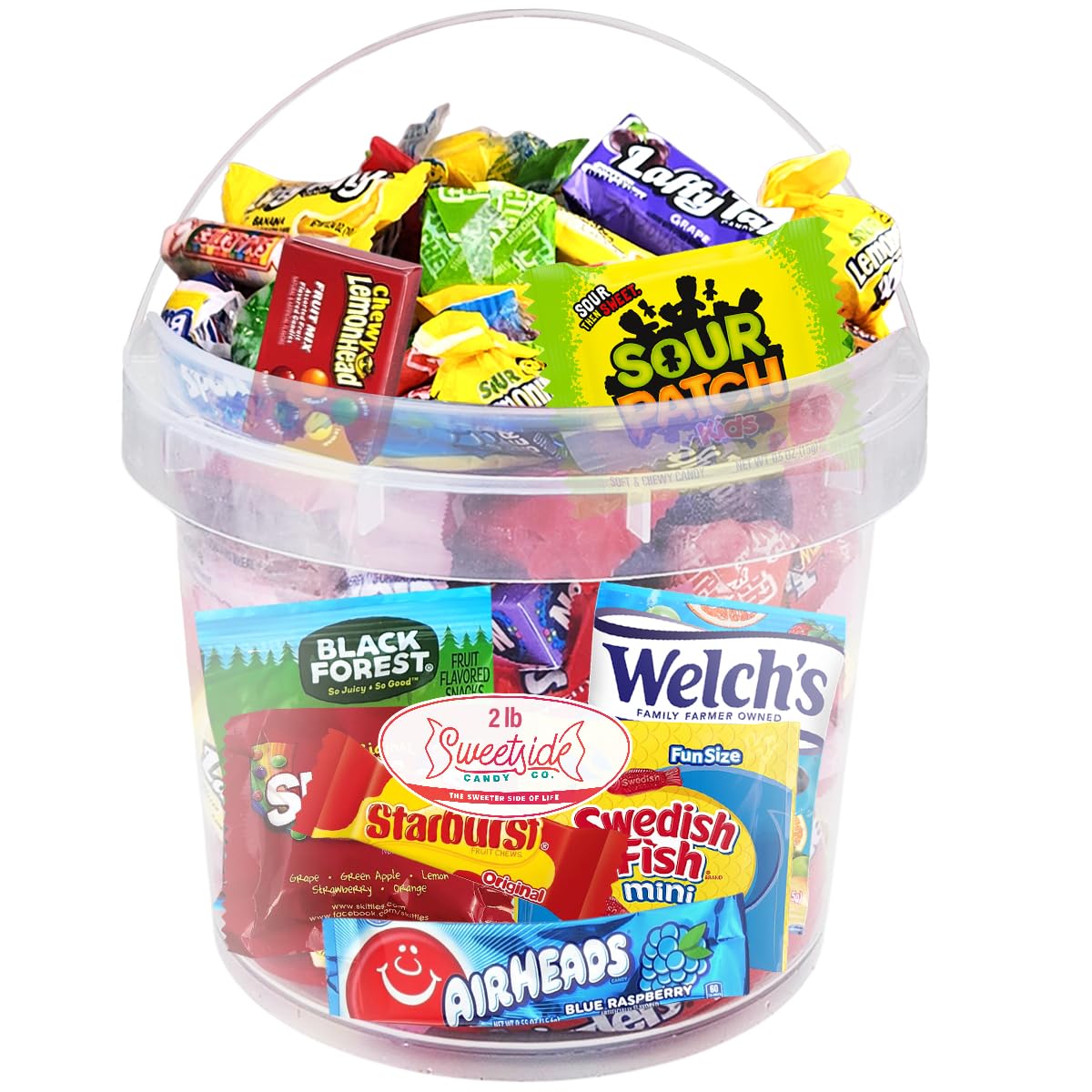 SWEETSIDE Candy Co. bulk mix bucket for gifting and sharing