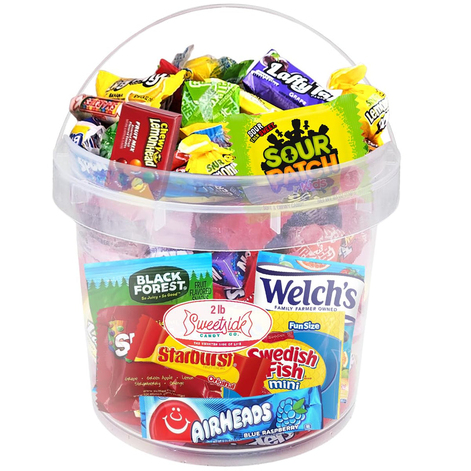 SWEETSIDE Candy Co. bulk mix bucket for gifting and sharing