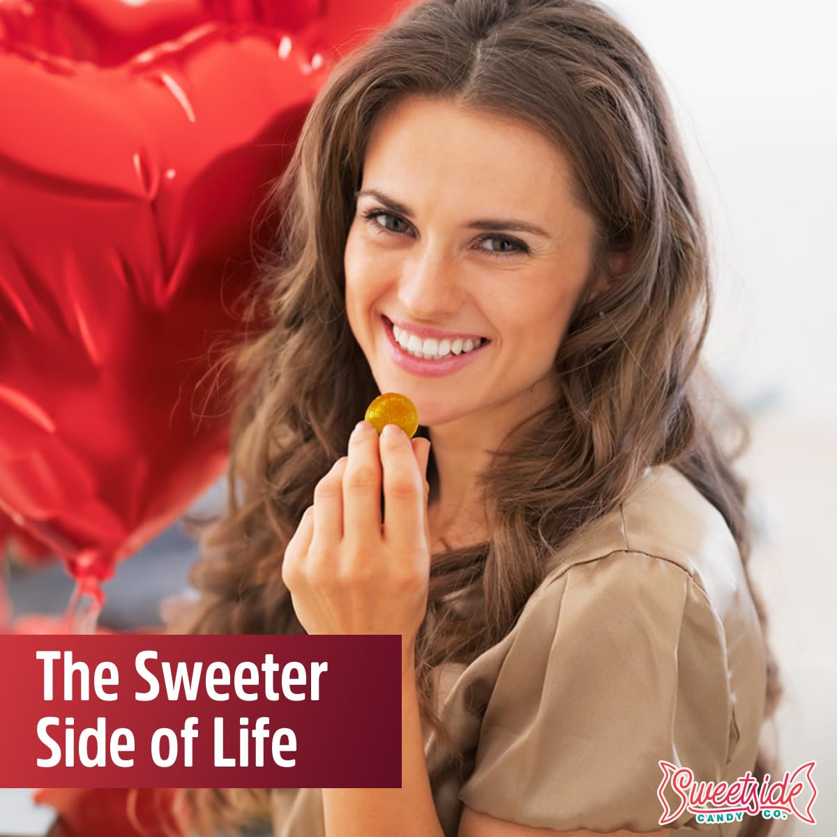 Elegant candy-dish setup showcasing classic butterscotch flavor.