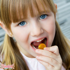 On-the-go snack option: convenient wrappers for quick sweetness.