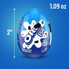 SWEETSIDE CANDY CO creme filled Easter egg with crunchy cookie bits