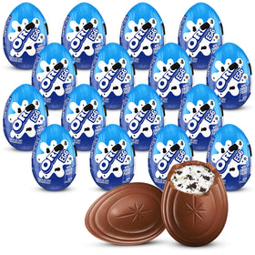 SWEETSIDE CANDY CO Easter eggs in blue foil for festive gift baskets