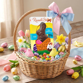 SWEETSIDE CANDY CO gift box ready chocolate bunny.
