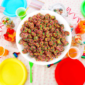 SWEETSIDE CANDY CO. Gummy Clusters Rainbow perfect for gift baskets and piñatas