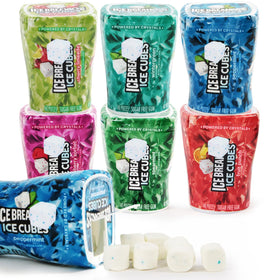 SWEETSIDE IceCubes Peppermint gum cubes for long-lasting fresh breath.
