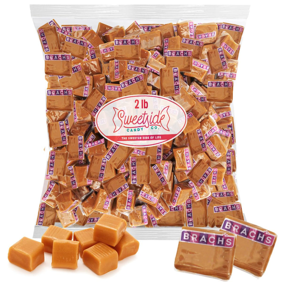 SWEETSIDE CANDY CO. Individually wrapped caramels for freshness and convenient sharing.