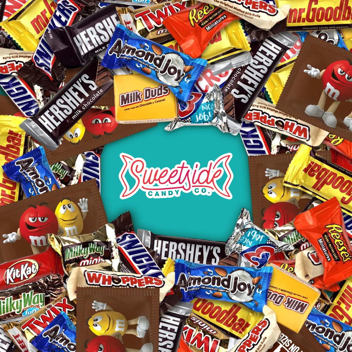 SWEETSIDE CANDY CO individually wrapped chocolates emphasize freshness and easy sharing.