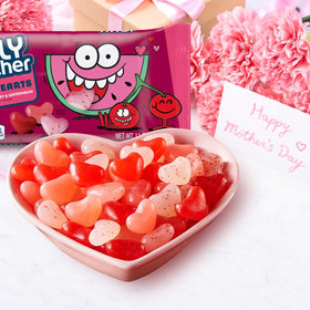 SWEETSIDE CANDY CO. Gift-ready jelly hearts pair well with flowers or cards.
