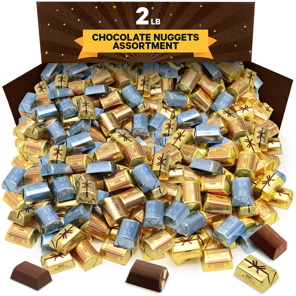 SWEETSIDE CANDY CO Nuggets assortment in foil pack for sharing.