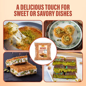 SWEETSIDE CANDY CO. 500g kataifi pack ideal for multiple servings.