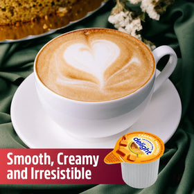 SWEETSIDE CANDY CO. Pod-format creamer pack for spill-free servings.